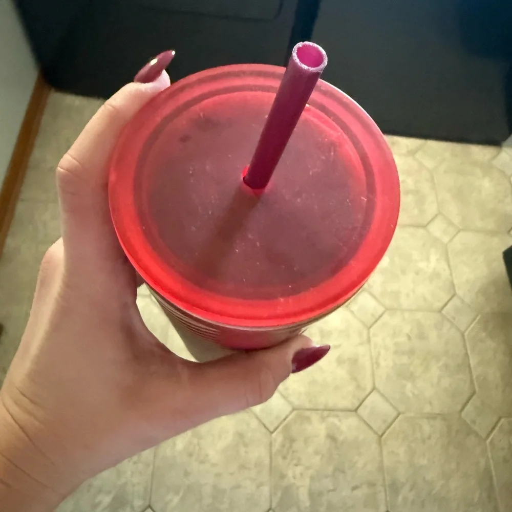 Starbucks Bold Red Tumbler with Lid - Picture 2 of 6